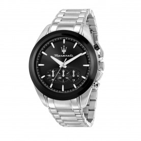 Maserati Traguardo Watch - Black/Silver maserati,traguardo,watch,black,silver