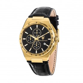 Maserati Velocit Watch - Gold/Black maserati,velocit,watch,gold,black