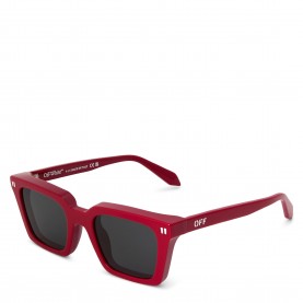 Off White Mens Reno Rectangle Sunglasses - Red - Cherry off,white,men,s,reno,rectangle,sunglasses,red,cherry