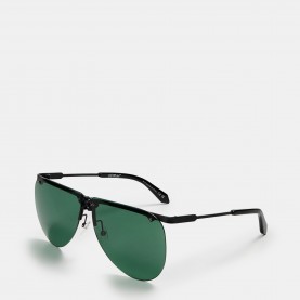 Off White Mens Paxson Rectangle Sunglasses - Black/Green off,white,men,s,paxson,rectangle,sunglasses,black,green