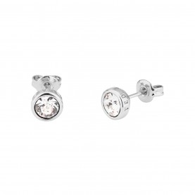 бижутерия,коледни,джунджурии,ted,baker,crystal,stud,earrings,silver,crystal