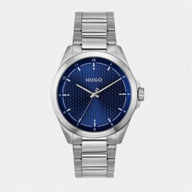 часовник,часовници,hugo,gents,hugo,#seam,bracelet,watch,blue,silver