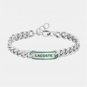 Lacoste Lacoste Jewellery Mens District Stainless Steel Bracelet - Silver lacoste,lacoste,jewellery,mens,district,stainless,steel,bracelet,silver