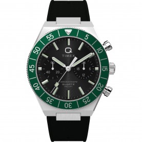 Timex Timex Continental Wt Sn63 - Silver/Black часовници,timex,timex,continental,wt,sn63,silver,black