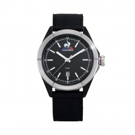 Часовник Le Coq Sportif Men's Essentiel Steel Black Fabric Digital Watch - Black часовник,бижутерия,часовници,аксесоари,на,разпродажба,le,coq,sportif,men's,essentiel,steel,black,fabric,digital,watch,black