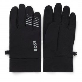 Ръкавици Boss Running-Gloves-4 10275569 01 - Black ръкавици,ръкавици,шапки,и,шалове,зимни,аксесоари,аксесоари,на,разпродажба,аксесоари,за,бягане,облекла,за,бягане,boss,running,gloves,4,10275569,01,black