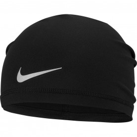 Шапка Nike DRI-FIT Peak Uncuffed Beanie - Black/Silver шапка,всички,шапки,зимни,аксесоари,всички,фитнес,аксесоари,аксесоари,за,бягане,nike,dri,fit,peak,uncuffed,beanie,black,silver