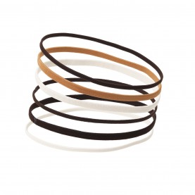 диадема,всички,шапки,плажни,шапки,miso,6,pack,stretch,headbands,nude,mix