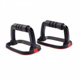 adidas Ergonomic Grip Push Up Grips - Black всички,фитнес,аксесоари,adidas,ergonomic,grip,push,up,grips,black