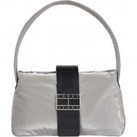 всички,чанти,tommy,jeans,startdust,shoulder,bag,shiny,pewter