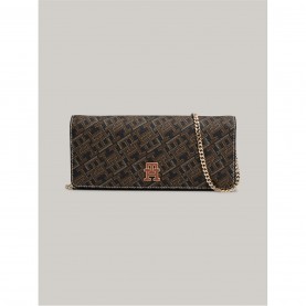 всички,чанти,аксесоари,на,разпродажба,tommy,hilfiger,monogram,chain,bag,black,tan
