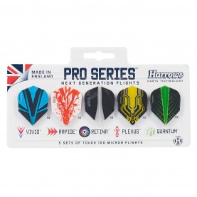 Harrows Darts 5 Pack Flights - Mixed дартс,дартс,аксесоари,harrows,darts,5,pack,flights,mixed