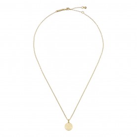Ted Baker Monella Monogram Button Pendant Necklace - Gold/Ivory аксесоари,на,разпродажба,ted,baker,monella,monogram,button,pendant,necklace,gold,ivory