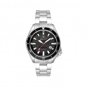 часовник,часовници,gant,gant,waterville,blue,blue,metal,watch,analogue,watch,silver,grey