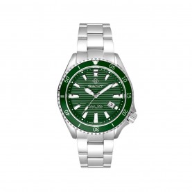 часовник,часовници,аксесоари,на,разпродажба,gant,gant,waterville,blue,blue,metal,watch,analogue,watch,silver,green