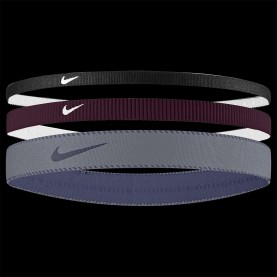 Диадема Nike Flex Mixed Width Headbands (3 Pack) - Burgundy/Indigo диадема,всички,шапки,плажни,шапки,разпродажба,nike,спорт,в,училище,всички,фитнес,аксесоари,скуош,скуош,аксесоари,nike,flex,mixed,width,headbands,(3,pack),b