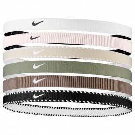 диадема,плажни,шапки,разпродажба,nike,спорт,в,училище,всички,фитнес,аксесоари,скуош,скуош,аксесоари,nike,flex,headbands,(6,pack),wht,army,black