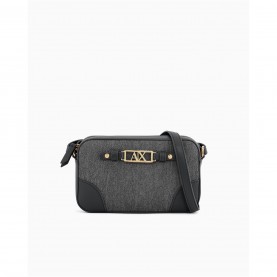 Чанта Armani Exchange CAMERA BAG - Black / Black чанта,всички,чанти,аксесоари,на,разпродажба,armani,exchange,camera,bag,black,black