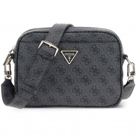 Дамска чанта Guess Womens Meridian II Camera Bag - Coal Logo дамска,чанта,всички,чанти,аксесоари,на,разпродажба,guess,women,s,meridian,ii,camera,bag,coal,logo