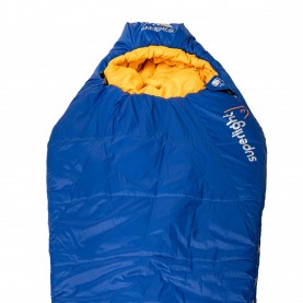 Спален чувал Karrimor Superlight 3 Sleeping Bag - Navy/Yellow спален,чувал,къмпинг,спални,чували,туризъм,karrimor,superlight,3,sleeping,bag,navy,yellow