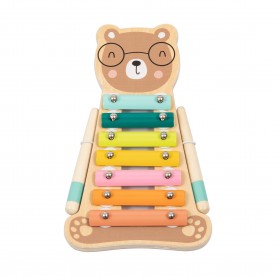 Tooky Toy Wooden Bear Xylophone - Multi tooky,toy,wooden,bear,xylophone,multi