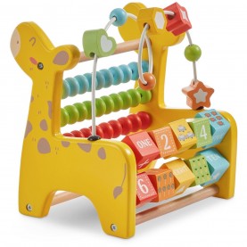 подаръци,и,играчки,tooky,toy,wooden,learning,giraffe,multi
