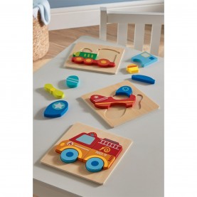 игри,и,технологии,всички,игри,и,играчки,коледни,джунджурии,toylife,wooden,3,piece,vehicle,puzzle,multi