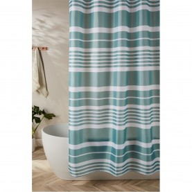 домашни,потреби,аксесоари,за,баня,homelife,stripe,shower,curtian,sage