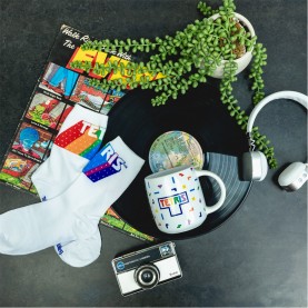 чорапи,подаръци,и,играчки,аксесоари,на,разпродажба,tetris,mug,&amp;,sock,set,99,tetris