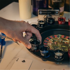 Fizz Creations Shot Roulette 54 - Black/Red подаръци,и,играчки,fizz,creations,shot,roulette,54,black,red