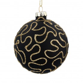 аксесоари,на,разпродажба,gisela,graham,gisela,glass,bauble,99,black,gold