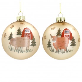 аксесоари,на,разпродажба,gisela,graham,gisela,glass,bauble,99,animals