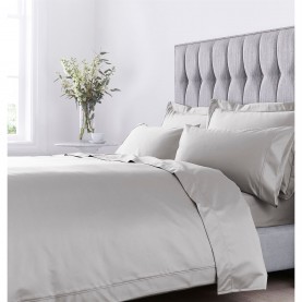 hotel,collection,hotel,1000tc,egyptian,cotton,flat,sheet,light,grey