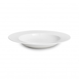 Hotel Collection Rim Soup Bowl 24cm - White hotel,collection,rim,soup,bowl,24cm,white