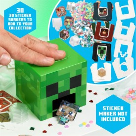 minecraft,minecraft,3d,sticker,maker,refill,pack,multi