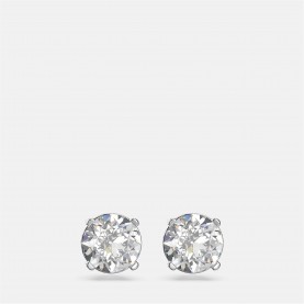 бижутерия,swarovski,stilla,attract,stud,earrings,round,cut,white,rhodium,plated,silver,crystal