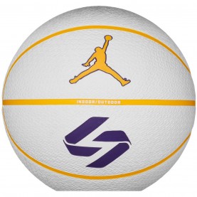 Air Jordan Playground 8P Basketball - White/Del Sol баскетбол,в,училище,разпродажба,nike,спорт,в,училище,баскетболни,топки,игри,air,jordan,playground,8p,basketball,white,del,sol