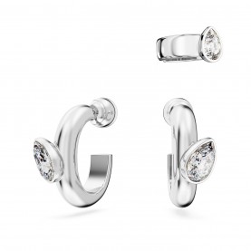 аксесоари,на,разпродажба,swarovski,hoop,earrings,rhodium