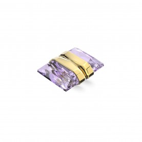 аксесоари,на,разпродажба,swarovski,lucent,ear,cuff,single,magnetic,closure,purple,gold,tone,plated,purple,crystal