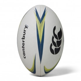 Ръгби обувки Canterbury Mentre Rugby Ball - White/Lime ръгби,обувки,ръгби,игри,canterbury,mentre,rugby,ball,white,lime
