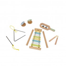 подаръци,и,играчки,игри,и,технологии,всички,игри,и,играчки,tooky,toys,5,in,1,wooden,music,set,multi