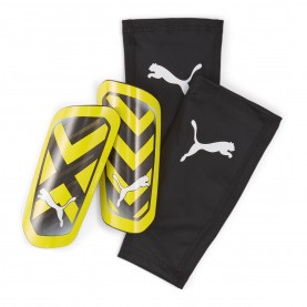 Футболни кори Puma Ultra Flex Shin Guards Adults - Yellow/Black футболни,кори,футболни,кори,футбол,puma,ultra,flex,shin,guards,adults,yellow,black
