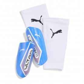 Футболни кори Puma Ultra Twist Sleeve Shin Pad Mens - Ultra Blue/Wh футболни,кори,футболни,кори,футбол,puma,ultra,twist,sleeve,shin,pad,mens,ultra,blue,wh