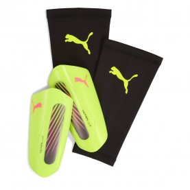 Футболни кори Puma Ultra Light Shin Guards - Yellow/Black футболни,кори,футболни,кори,футбол,puma,ultra,light,shin,guards,yellow,black