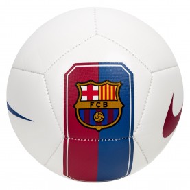 Nike FCB Skills Ball 63 - White/Red испания,ла,лига,футбол,игри,nike,fcb,skills,ball,63,white,red