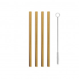 сезонни,и,парти,аксесоари,аксесоари,на,разпродажба,w,and,p,and,p,5in,4p,straws,99,gold