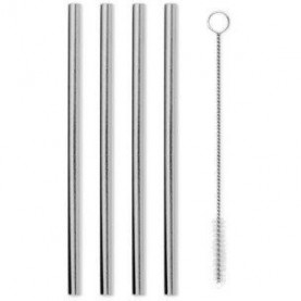 W and P Straws - Silver w,and,p,straws,silver