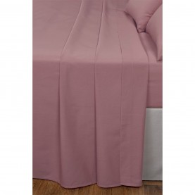 спално,бельо,и,комплекти,homelife,non,iron,plain,dyed,flat,sheet,blush