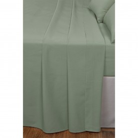 спално,бельо,и,комплекти,homelife,non,iron,plain,dyed,flat,sheet,sea,green