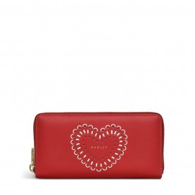 портмоне,всички,чанти,radley,heart,cut,out,long,leather,purse,crimson